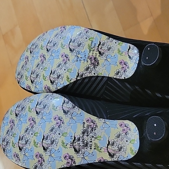 NWOB Irregular Choice Parakeet Black T-strap Shoes 8 - Picture 5 of 5